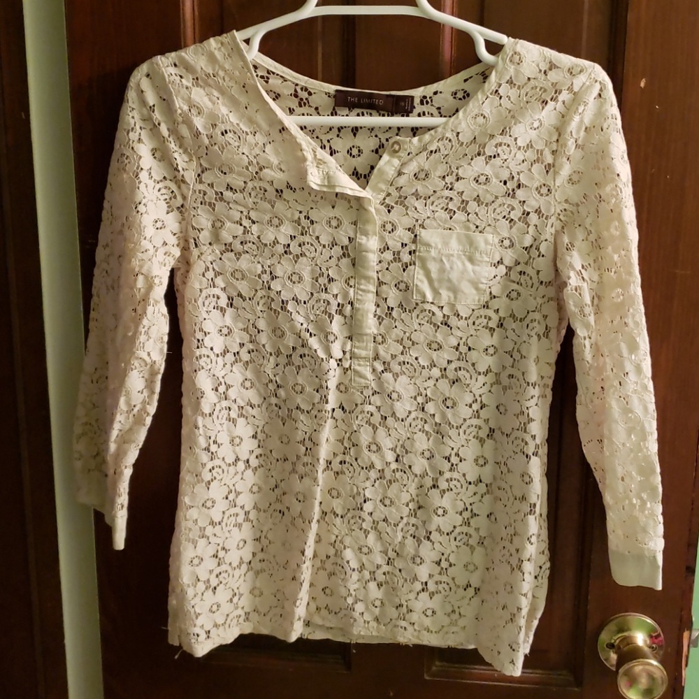 lace top from the limited